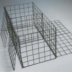 Powder Coated Wall Basket Welded Mesh Gabion for sale