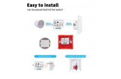 China No Battery Wireless Kinetic Switch Rocker Push Button Self Powered Light Switch supplier