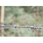 Farm Protection Double Strand Reverse Twist Hot Dipped Galvanized Barbed Wire Roll for sale