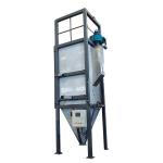 Closed Grain Dust Free Bag Unloading Station Big Bag Unloader For Metal Powder for sale