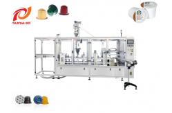 China Fully Automatic Four Lanes Nespresso Coffee Capsule Filling Machine supplier