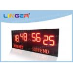 Large Size Digits LED Football Scoreboard , Soccer Stadium Scoreboard Windows Software for sale