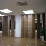 Fabric Surface Mobile Door Sliding Folding Soundproofing Partition Walls For Banquet Hall for sale