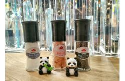 China Easy To Use  Salt And Pepper Plastic Grinders Plastic Cap Salt Mill supplier
