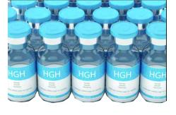 China HG Growth Hormone vial Vial Labels , Medication Label Stickers With White PVC supplier