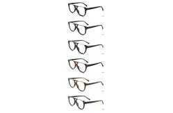China Classical Spectacles Eyeglasses Acetate Glasses Frame MR 5356 supplier