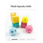 Pet Toys Interactive Pet Chew Eva And Plush Squeaky Balls For Cats
