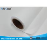 Waterproof Matte Polyester Solvent Canvas Rolls For Roland / Mimaki / Mutoh Printers