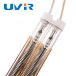 415V IRP Infrared Lamp For Printing , 2500W Twin Tube Infrared Emitters ROHS