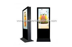 China Indoor Standing LCD Advertising Display 55 Inch Double Side LCD Screen supplier