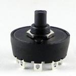 8 Position Single Pole Changeover Rotary Selector Switch 8A 250VAC With Knob