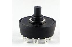 China 8 Position Single Pole Changeover Rotary Selector Switch 8A 250VAC With Knob supplier