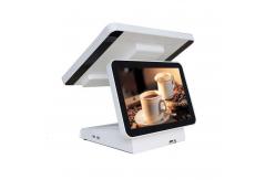 China 400CD/M2 Android POS System Pos Dual Screen Cash Register 1366*768 Pixels supplier