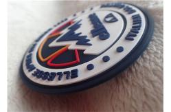 China Professional Custom Round Silicon Patches For Clothing Eco - Friendly supplier
