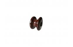 China High Tensile 0.5kg 13kN Porcelain Spool Insulators supplier