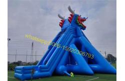 China Giant inflatable dinosaur slip and slide supplier