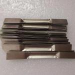 ISO 19.2g/Cm3 Tungsten Evaporation Boats 0.2*10*100mm for sale
