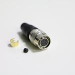 Compatible 4 Pin Hirose HR10A-7P-4S Female Power Plug Push Pull Connector for sale