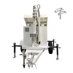 Mobile Solar High Brightness Lighting Led Tower Trailer Ip65 For Field Engineering Construction Lighting for sale