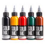 Matte Black Solid Ink Tattoo Ink Faster Coloring 30ML 60ML For Permanent makeup for sale