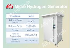 China Portable Micro Hydro Generator , 5 Nm3 / H Hydrogen Purification Unit supplier