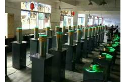 China Automatic Hydraulic Road Bollards 3s-6s Speed Adjustable With Electronic Remote Control supplier