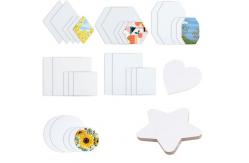 China Multi Shape Cradled Wood Canvas Panels Paint Canvas Boards Art Supplies Custom supplier