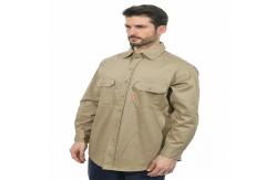 China EN ISO11611 Fire Retardant Work Shirt 7.5oz Good Breathability supplier