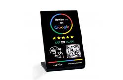 China Customizable Google Review Stand NFC Table Stand Display 13.56MHz supplier