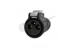 China Outdoor 7 Pin IP67 Power Connector Dustproof Waterproof Powercon supplier