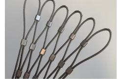 China High Tensile Metal Rope Mesh For Architectural Safety Protection supplier
