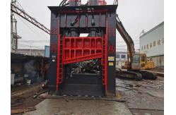China PLC Automatic Control Scrap Metal Shearing Machine With 2 Remote Controls High Efficiency supplier
