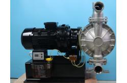 China DBY Electric Diaphragm Pump With Reduction Box 20 Ft Max. Suction Lift supplier
