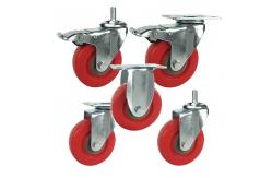 China 3 Inch PP Core 80kg Loading Medium Duty Casters For Trolleys supplier