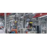 Low Feeding Error Gravimetric Batch Blender 0.4kw Gravimetric Dosing System