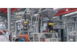 China Low Feeding Error Gravimetric Batch Blender 0.4kw Gravimetric Dosing System supplier