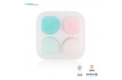 China 4pcs Makeup Sponge Set Professional Makeup Blender Sponge With Box Holders supplier