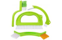 China 4 In 1 ABS Cleaning Grout Scrubber Brush Tile Joint 5.5in supplier