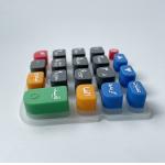 Mobile Terminal Custom Silicone Keypad Multi Color Waterproof