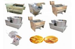 China French Fries Machine Electric Potato Fryer Potato Chips Processing Machine supplier