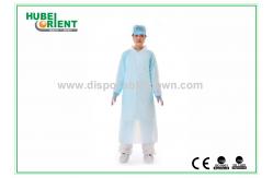 China CPE Disposable Protective Gowns for sanitary/Waterproof CPE Gown With Thumb Loop supplier