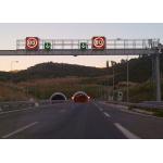 Professional Dustproof Variable Speed Limit Signs With Double Door Design for sale