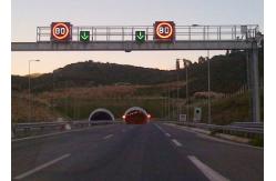 China Professional Dustproof Variable Speed Limit Signs With Double Door Design supplier