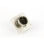2 Pin 10 Pin Circular Wire Connector Servo Encoder Male Soldering Termination