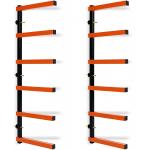 Wall-Mounted Lumber Storage Rack For Indoor And Outdoor Perfect For Home for sale