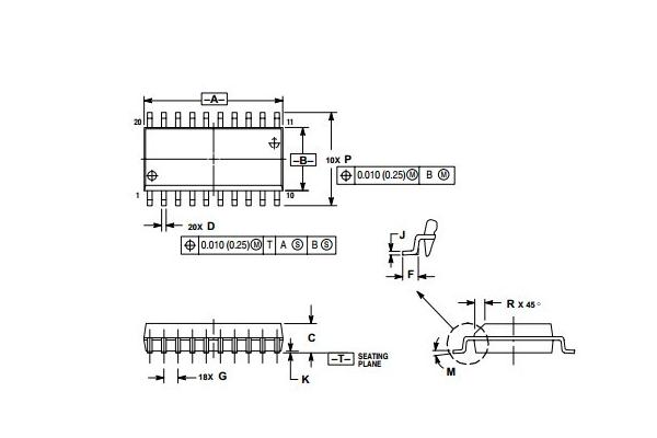 Integrated Circuit Chip Microcontrollers MC68HC908JK3ECP MOTOROLA QFP