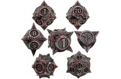 China Bloodstarial Meteor Metal Dice Set D8 RPG Dragon And Dungeon supplier