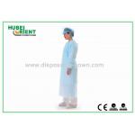 Light Weight 120*190cm 135*205cm CPE Protective Disposable Gown for sale
