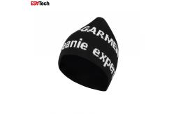 China Fluorescent Running Hat High Visibility Knit Reflective Patch Beanie supplier
