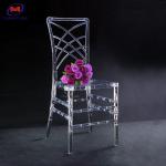 Durable Resin Chiavari Chair 15.5 Inches Wide X 15.5 Inches Deep Resin Furnishings for sale